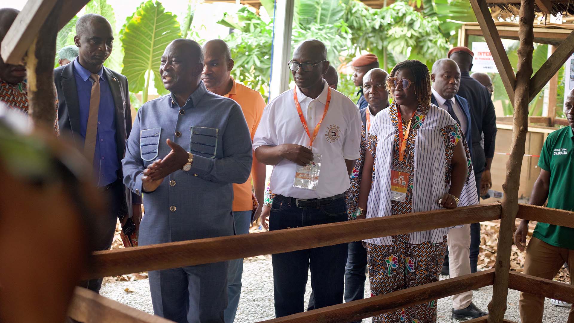 Le Zoo National d’Abidjan au SARA 2025 : une visite marquée par la présence du Ministre  Kobenan Kouassi Adjoumani